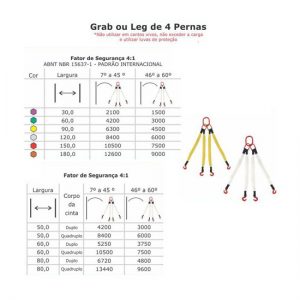 GRAB OU LEG DE 4 PERNAS