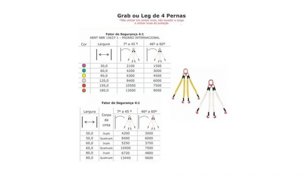 GRAB OU LEG DE 4 PERNAS
